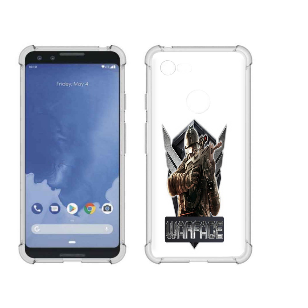 

Чехол MyPads Tocco для Google Pixel 3 игра про войну, Прозрачный, Tocco