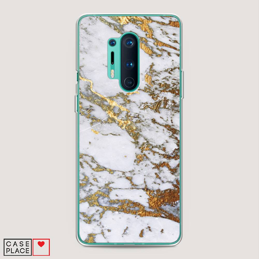

Чехол Awog на OnePlus 8 Pro / ВанПлас 8 Pro "Белый мрамор", 151050-3