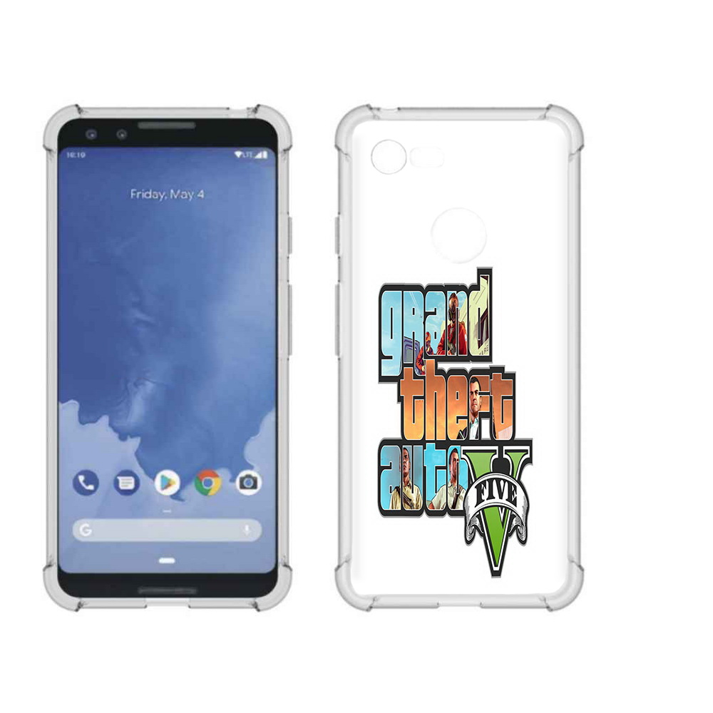 

Чехол MyPads Tocco для Google Pixel 3 игра гта, Прозрачный, Tocco