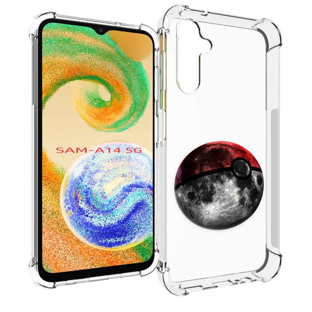 

Чехол MyPads планета покебол для Samsung Galaxy A14 5G, Прозрачный, Tocco