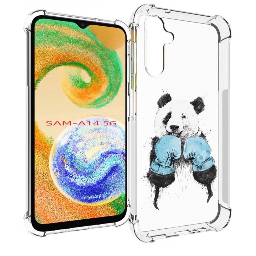 

Чехол MyPads панда боксер для Samsung Galaxy A14 5G, Прозрачный, Tocco