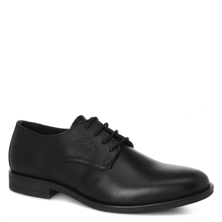 

Полуботинки мужские Tommy Hilfiger FM0FM03760 черные 41 EU, FM0FM03760
