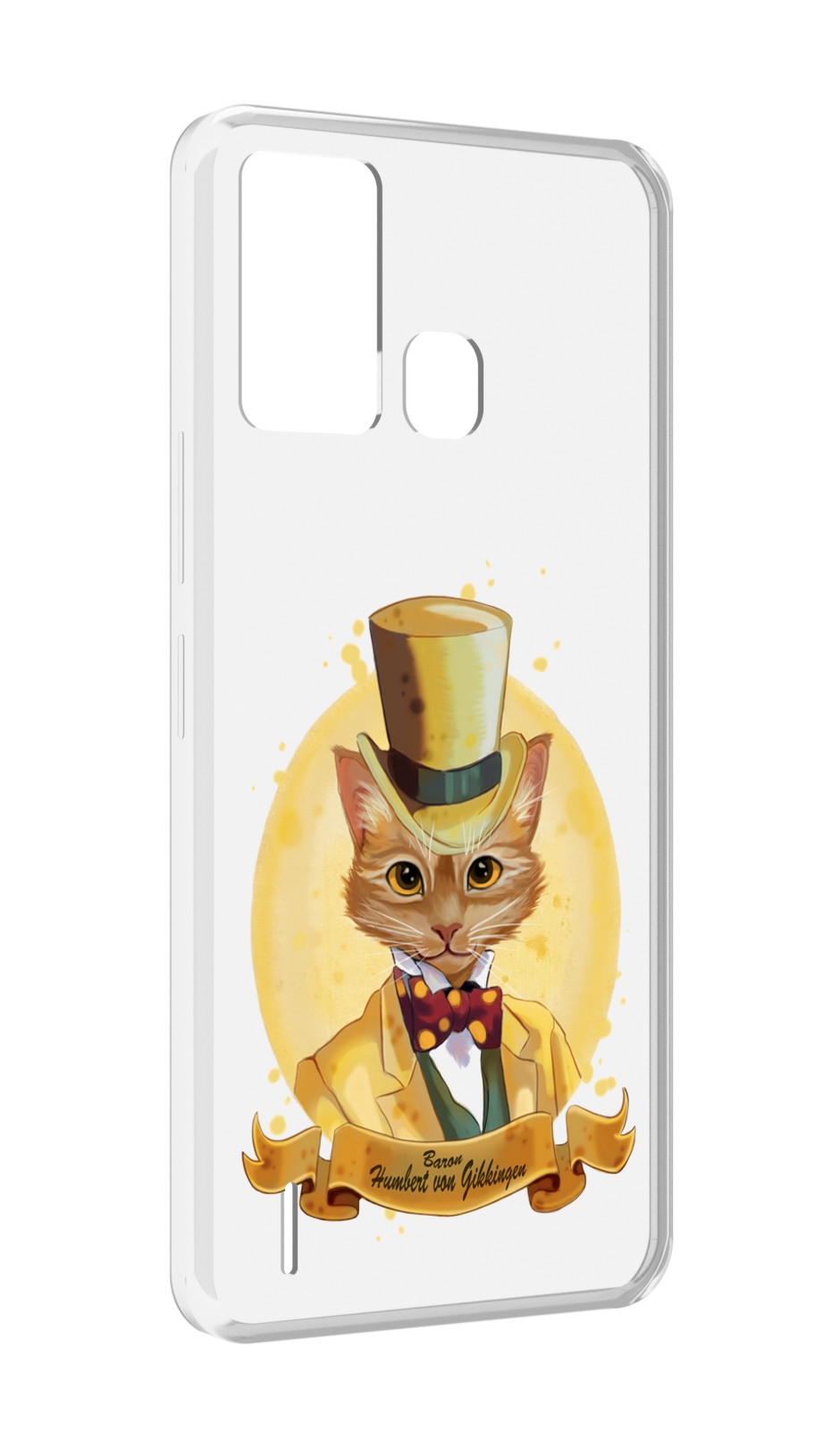 

Чехол MyPads кот юрист для ITEL S16 / ITEL Vision 1 Pro, Прозрачный, Tocco