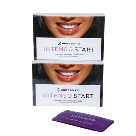 Отбеливающие полоски White Secret, Intenso Start, 14 шт