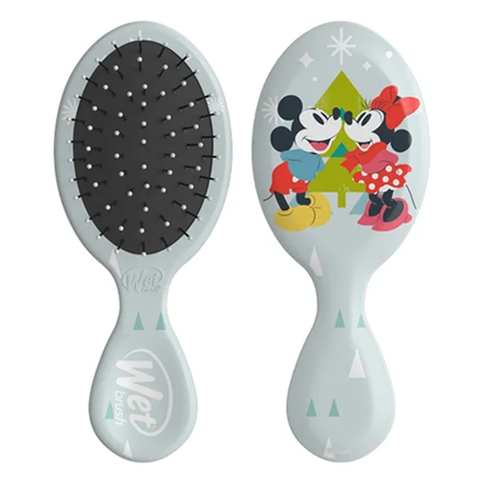 Щетка для волос Wet Brush Mini Detangler Holiday Joy, Holiday Couple щетка силиконовая bubbles bath brush