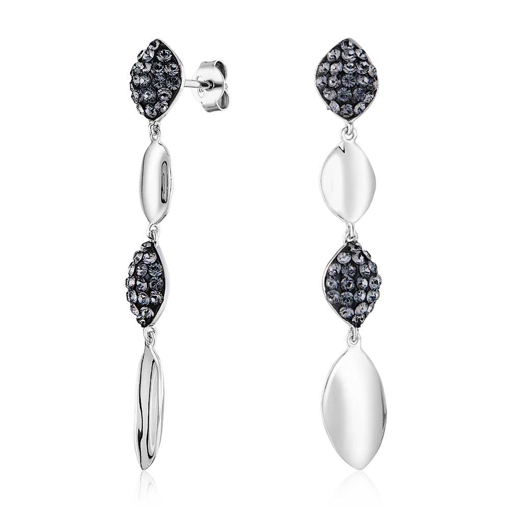 

Серьги из серебра с фианитом ЮВЕЛИР КАРАТ 2829542/91069СO2884