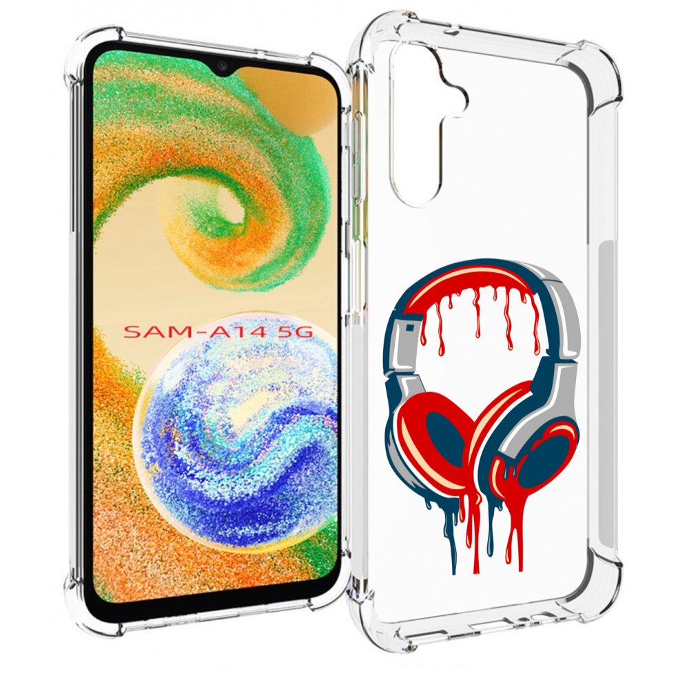 

Чехол MyPads не делай громко для Samsung Galaxy A14 5G, Прозрачный, Tocco