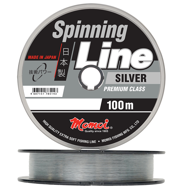 Леска SpinningLine Silver 0,50мм тест 24 кг длина 100 м