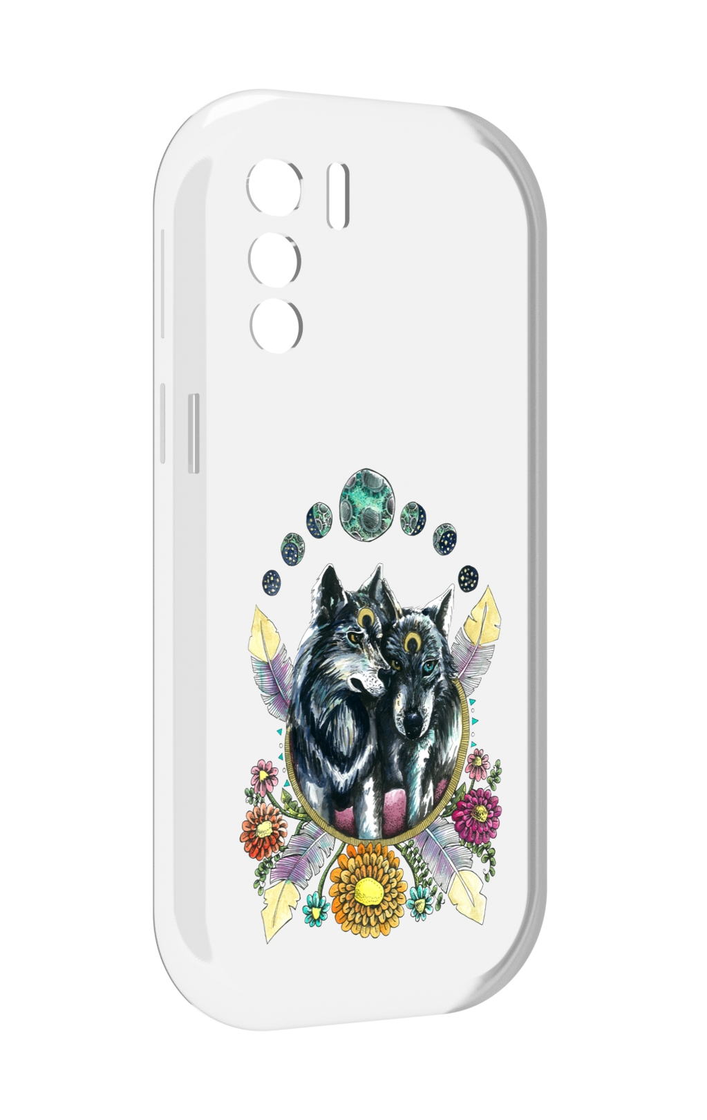 

Чехол MyPads красивые волки абстракция для UleFone Note 13P, Прозрачный, Tocco