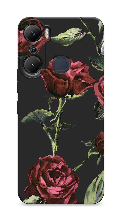 

Чехол Awog на Infinix Hot 12 Pro, Бордовый, 3102452-1