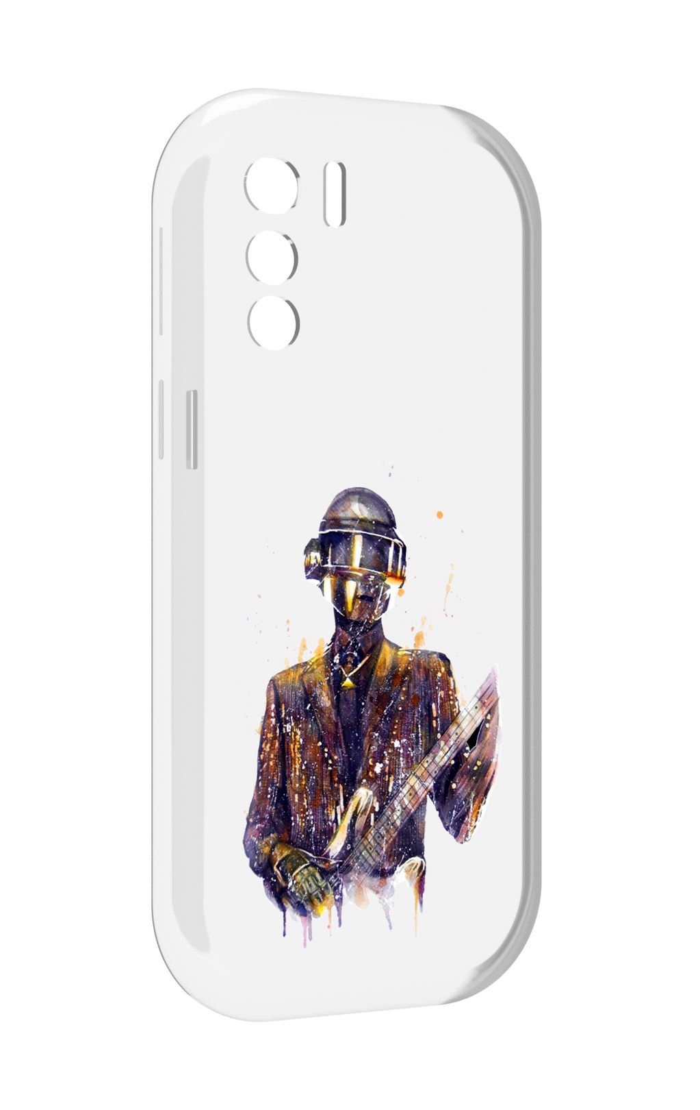 

Чехол MyPads космо-гитарист для UleFone Note 13P, Прозрачный, Tocco
