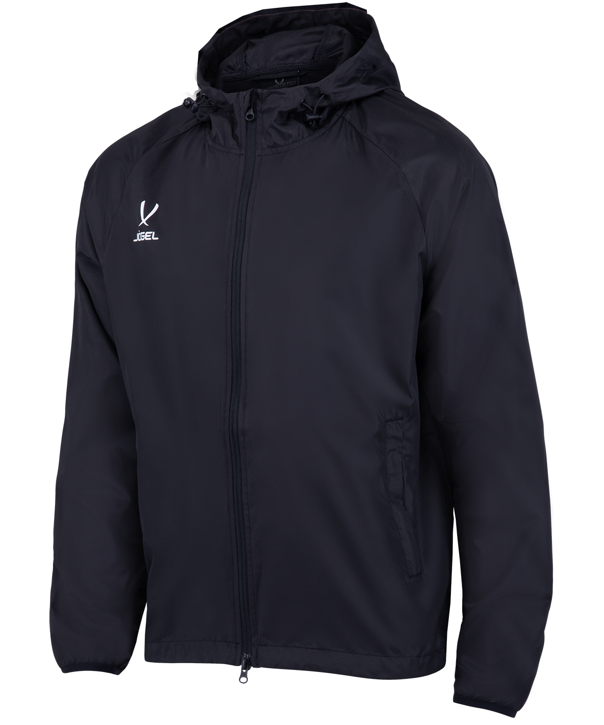 

Куртка ветрозащитная Jogel Camp Rain Jacket, черный, детский (YL), УТ-00020775