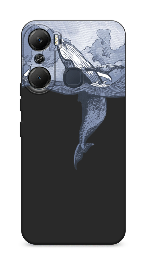 

Чехол Awog на Infinix Hot 12 Pro, Голубой;черный;прозрачный, 3102452-1