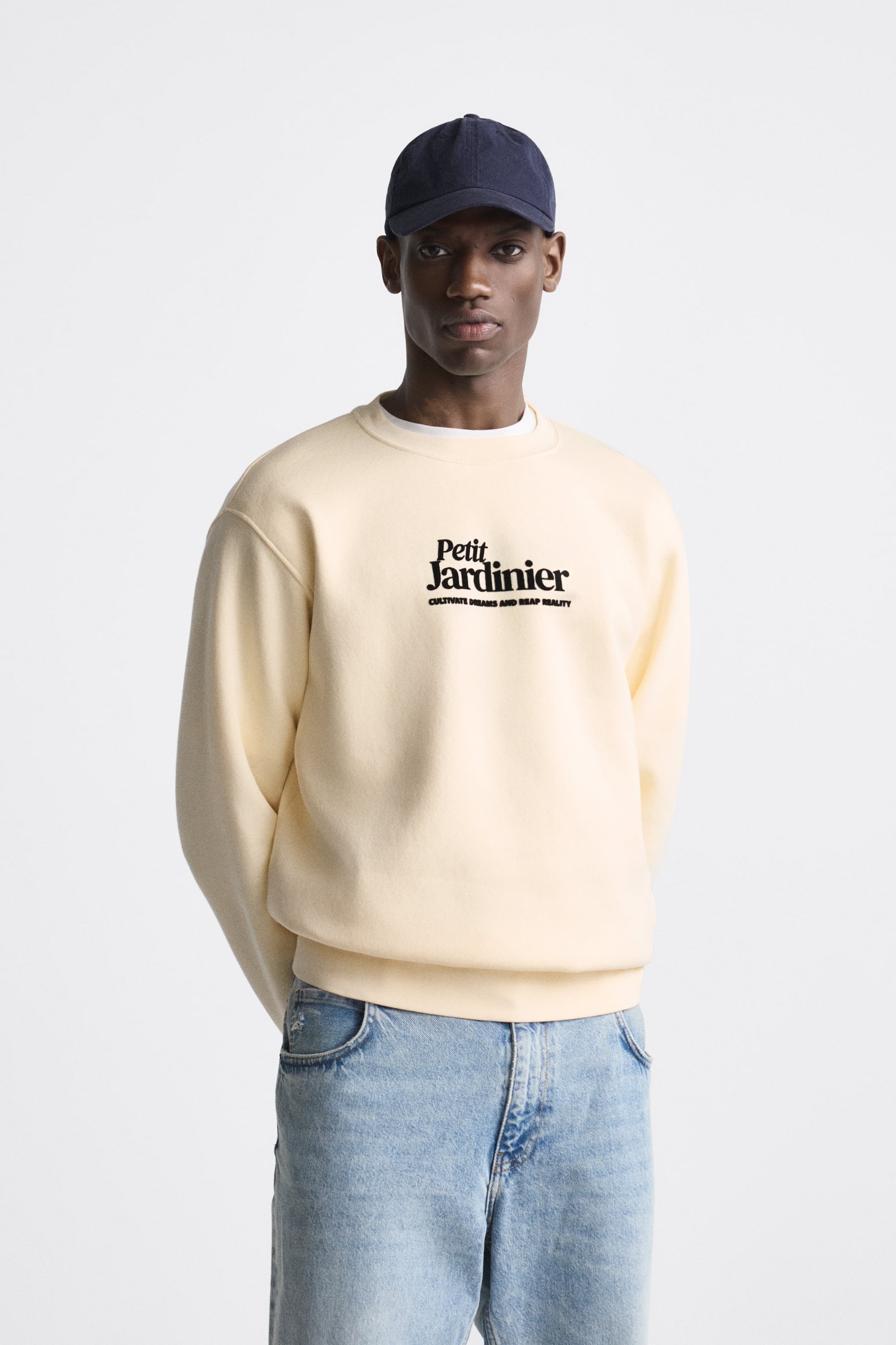 

Свитшот мужской ZARA 06224433 желтый L (доставка из-за рубежа), 06224433