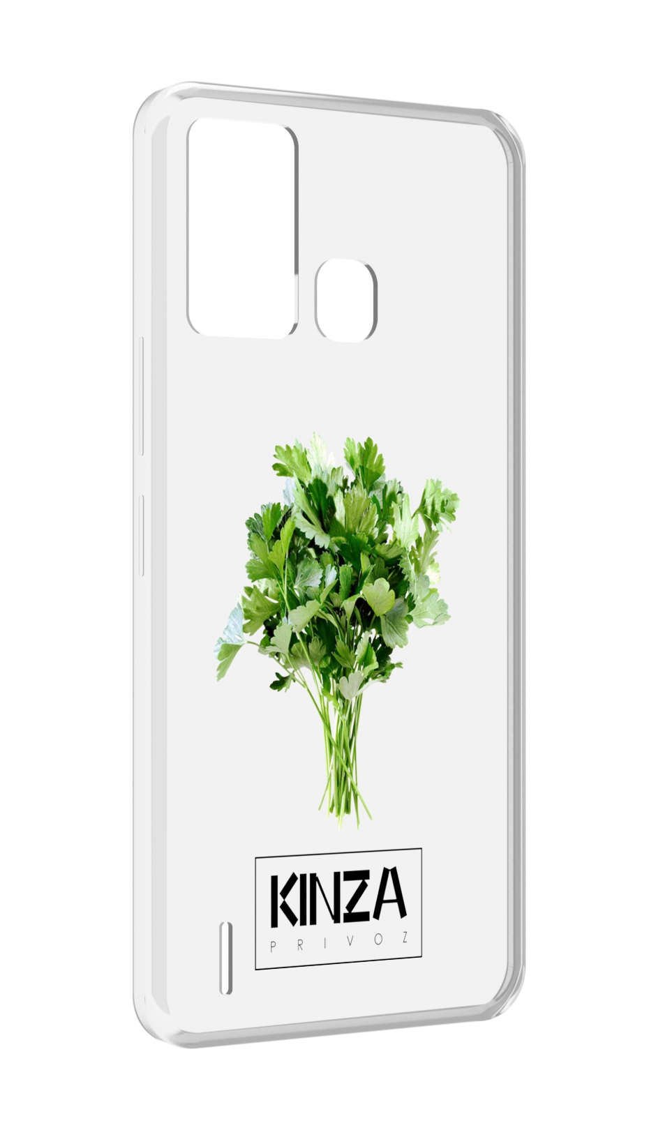 

Чехол MyPads Бренд Кинза для ITEL S16 / ITEL Vision 1 Pro, Прозрачный, Tocco