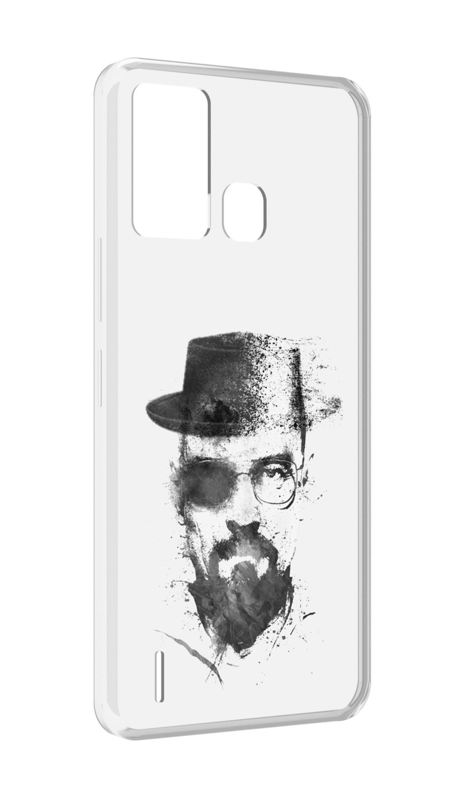 

Чехол MyPads загадочный человек для ITEL S16 / ITEL Vision 1 Pro, Прозрачный, Tocco