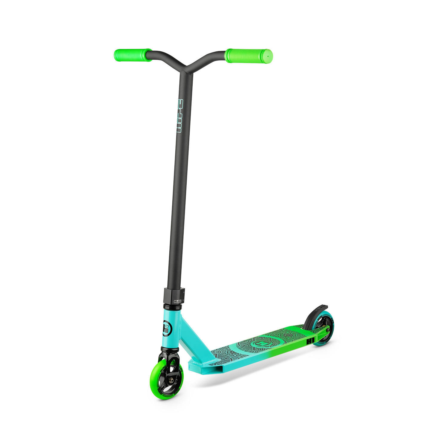 

Самокат Hipe H1 Mint/green, Голубой;зеленый;черный