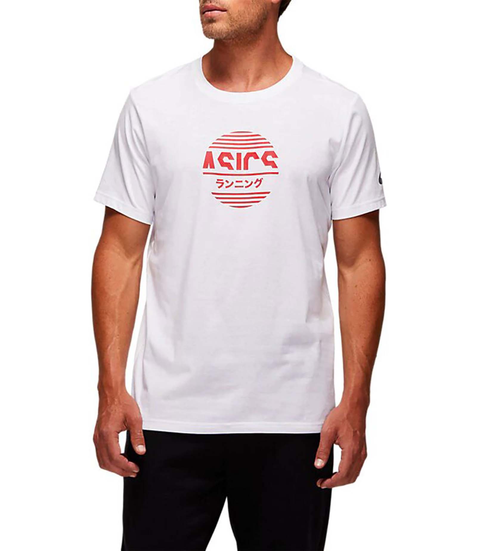 фото Футболка мужская tokyo graphic tee asics белая s