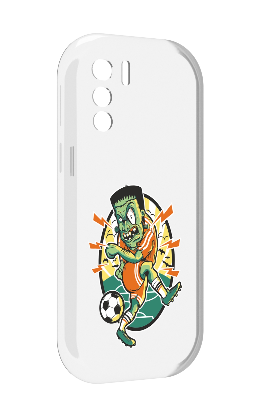 

Чехол MyPads зомби футболист для UleFone Note 13P, Прозрачный, Tocco