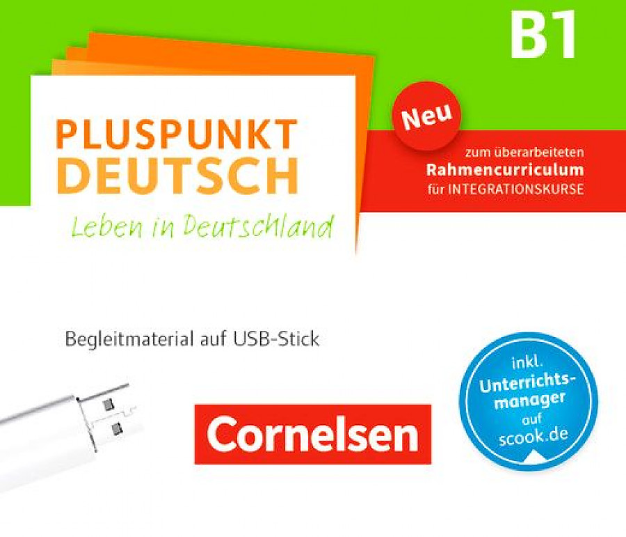 

Книга Pluspunkt Deutsch - Leben in Deutschland B1 Begleitmaterial auf USB-Stick
