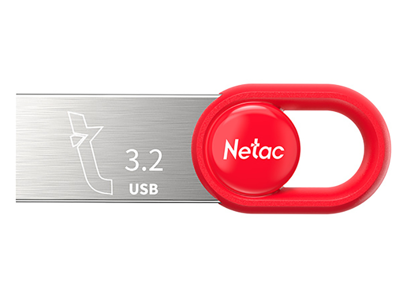 Флешка Netac NT03UM2N-064G-32RE 64 ГБ (NT03UM2N-064G-32RE)