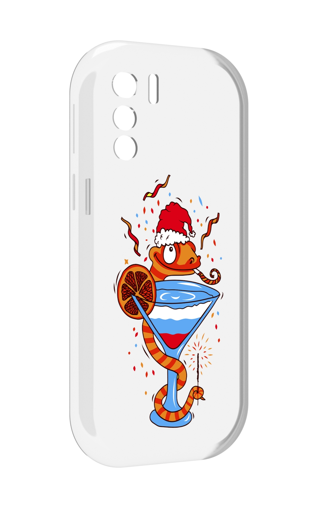 

Чехол MyPads змейка для UleFone Note 13P, Прозрачный, Tocco