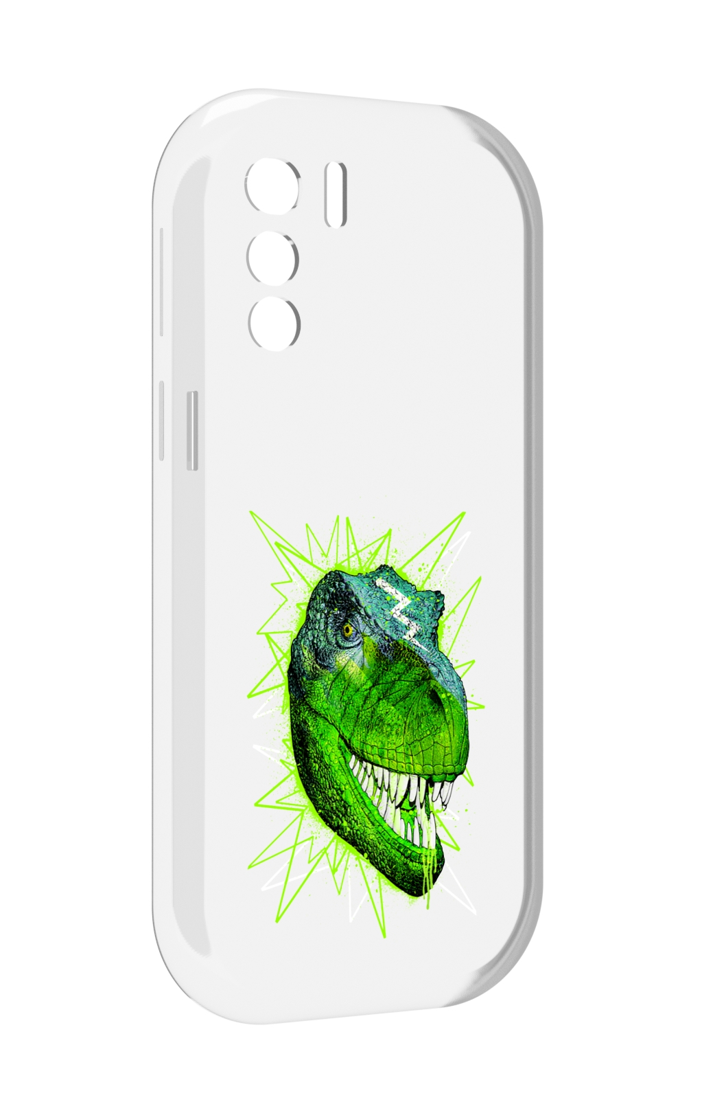

Чехол MyPads зеленый динозавр для UleFone Note 13P, Прозрачный, Tocco