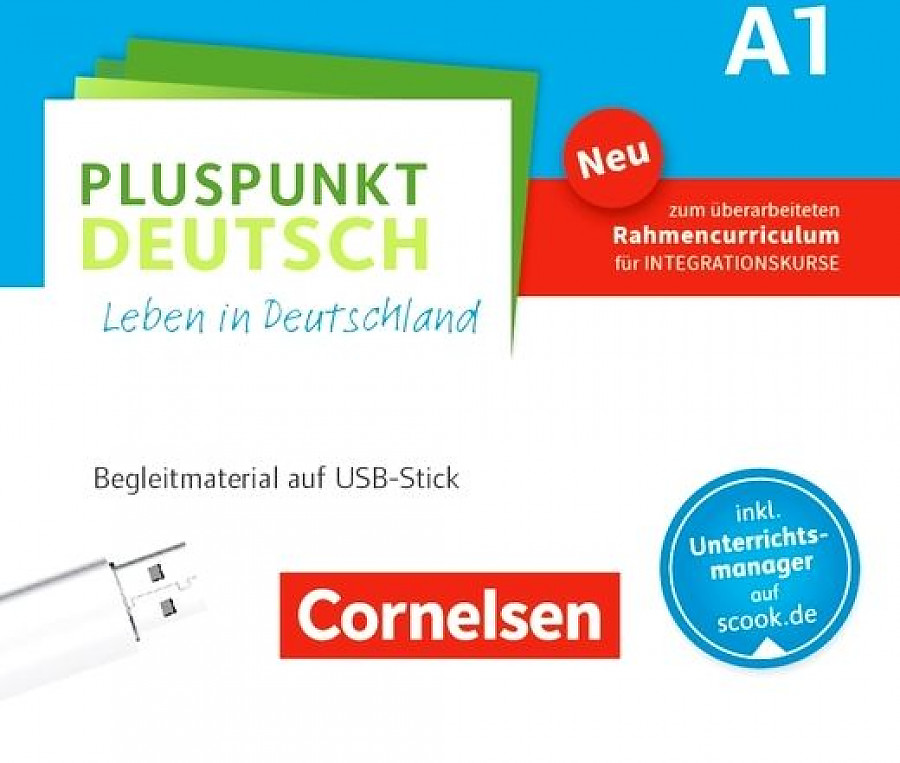 

Книга Pluspunkt Deutsch - Leben in Deutschland A1 Begleitmaterial auf USB-Stick
