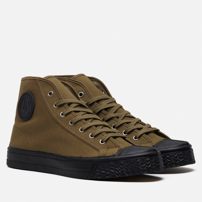 

Кеды US Rubber Military High оливковый, размер 43 EU, Зеленый, Military High