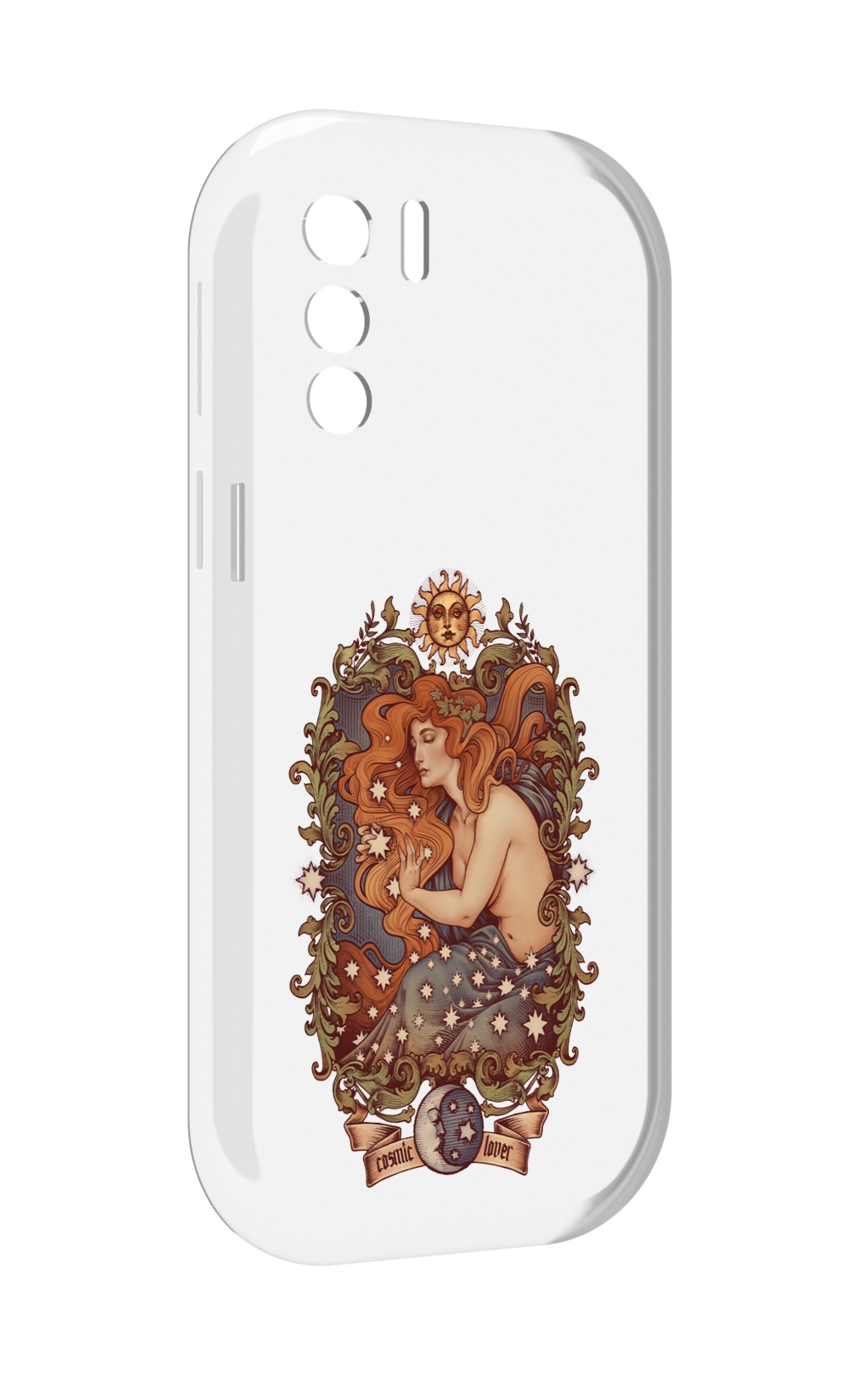 

Чехол MyPads звездная девушка абстракция для UleFone Note 13P, Прозрачный, Tocco