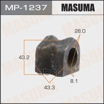 

Втулка стабилизатора Masuma MP1237