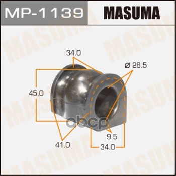 

Втулка стабилизатора Masuma MP1139