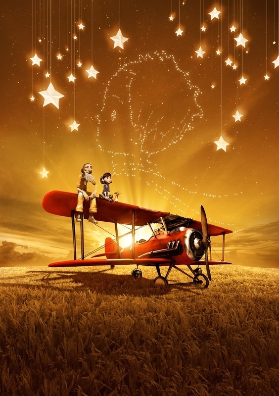 

Постер к мультфильму "Маленький принц" (The Little Prince) 50x70 см