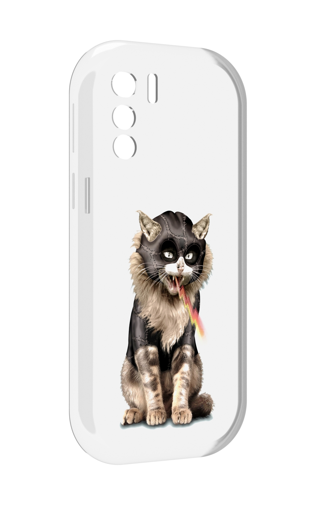 

Чехол MyPads дьяволский кот для UleFone Note 13P, Прозрачный, Tocco