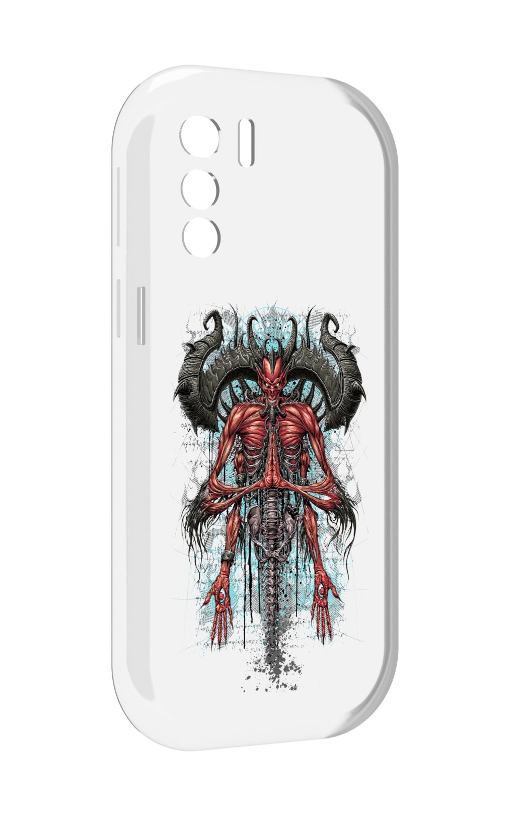 

Чехол MyPads дьявол для UleFone Note 13P, Прозрачный, Tocco
