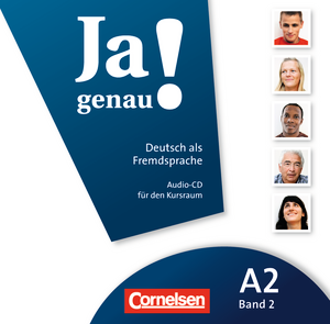 Книги на иностранных языках  СберМегаМаркет Книга Ja genau! A2/2 Audio-CD