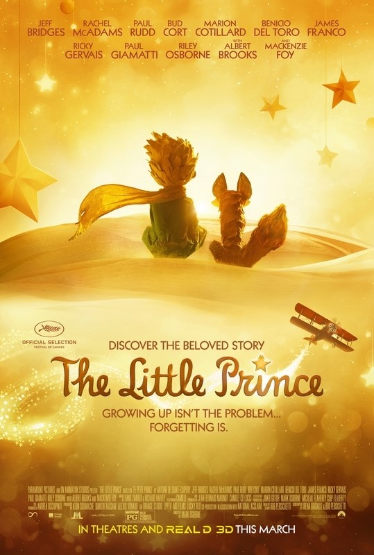 

Постер к мультфильму "Маленький принц" (The Little Prince) Оригинальный 68,6x101,6 см