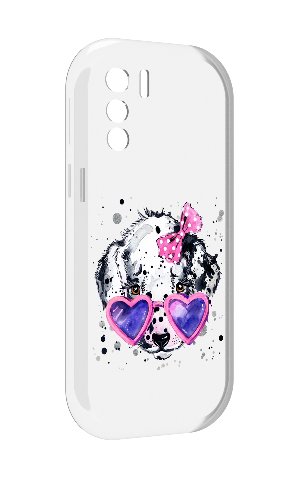 

Чехол MyPads долматинец в очках для UleFone Note 13P, Прозрачный, Tocco
