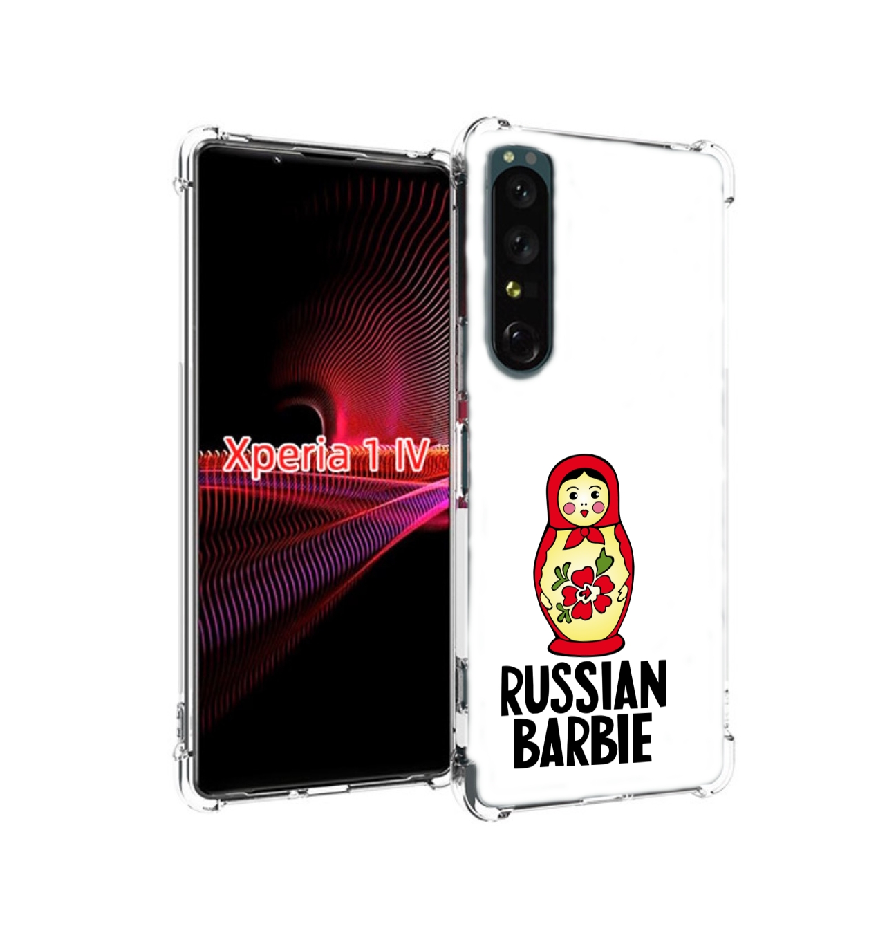 

Чехол накладка MyPads матрешка для Sony Xperia 1 IV, Прозрачный, Tocco
