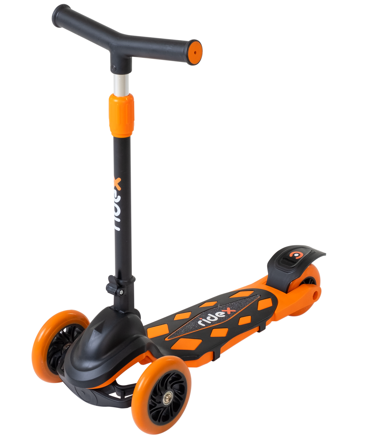 

Без упаковки самокат Ridex 3-колесный Robin 3d, 120/90 мм, оранжевый