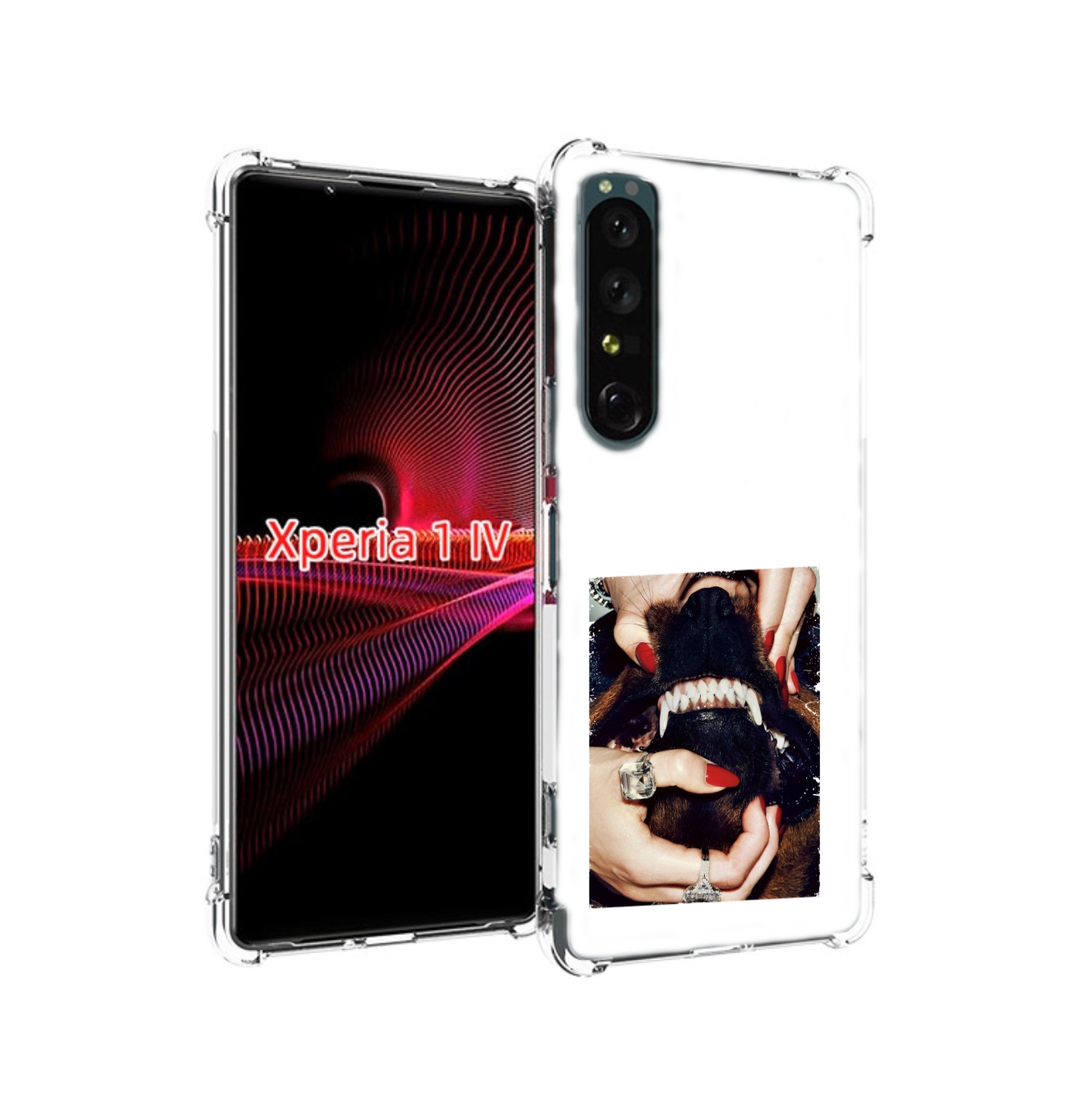 

Чехол накладка MyPads маникюр для Sony Xperia 1 IV, Прозрачный, Tocco