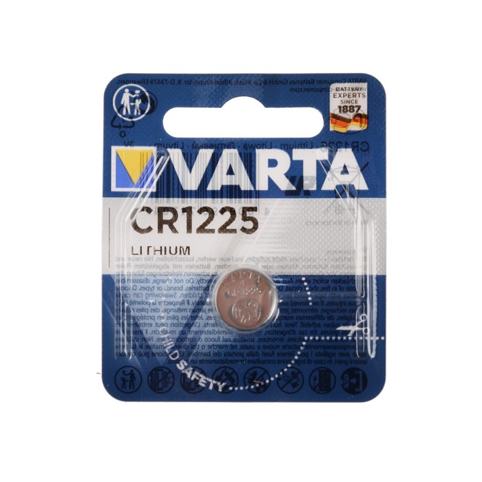 

Батарейка литиевая Varta ELECTRONICS CR 1225