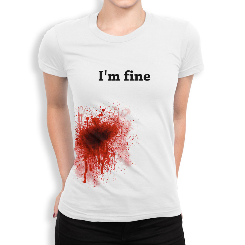 

Футболка женская Dream Shirts Я в Порядке белая S, Белый, Я в Порядке