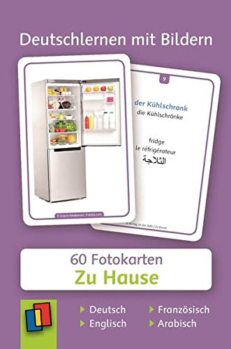 

Книга Deutschlernen mit Bildern Fotokarten Zu Hause 60 St.