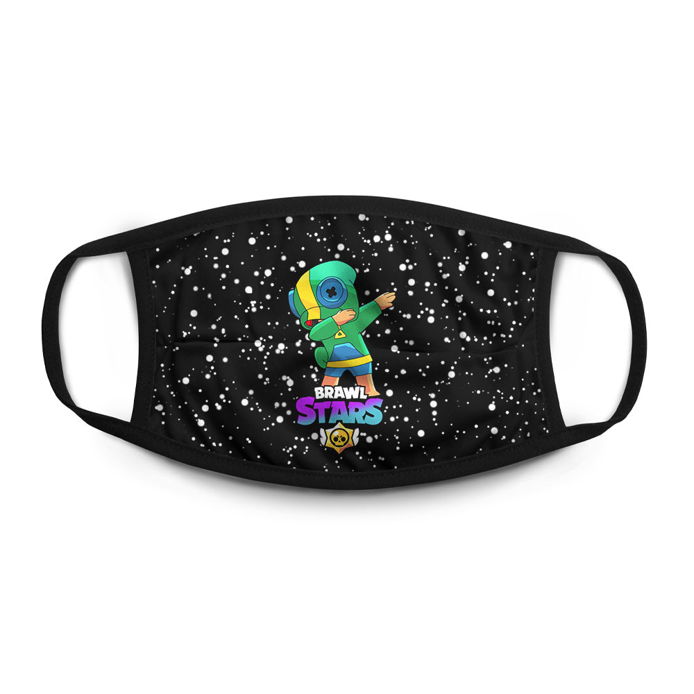 

Многоразовая маска унисекс Burnettie Brawl Stars Leon Dab, Разноцветный, Brawl Stars Leon Dab