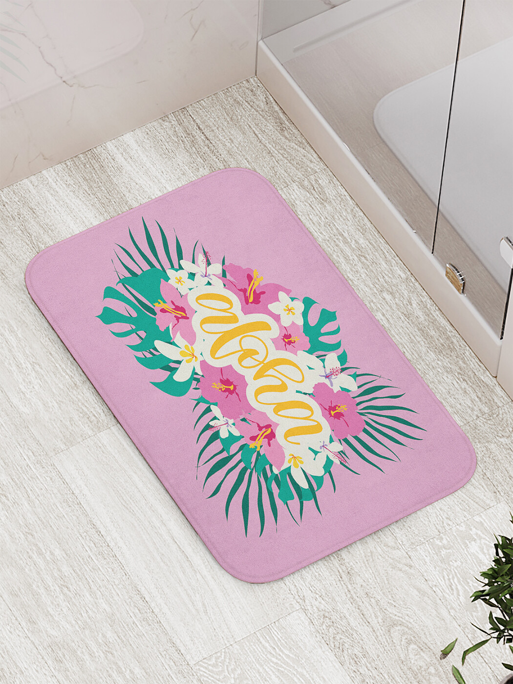 

Коврик противоскользящий для ванной, сауны, бассейна, 77х52 см bath_77434 JoyArty