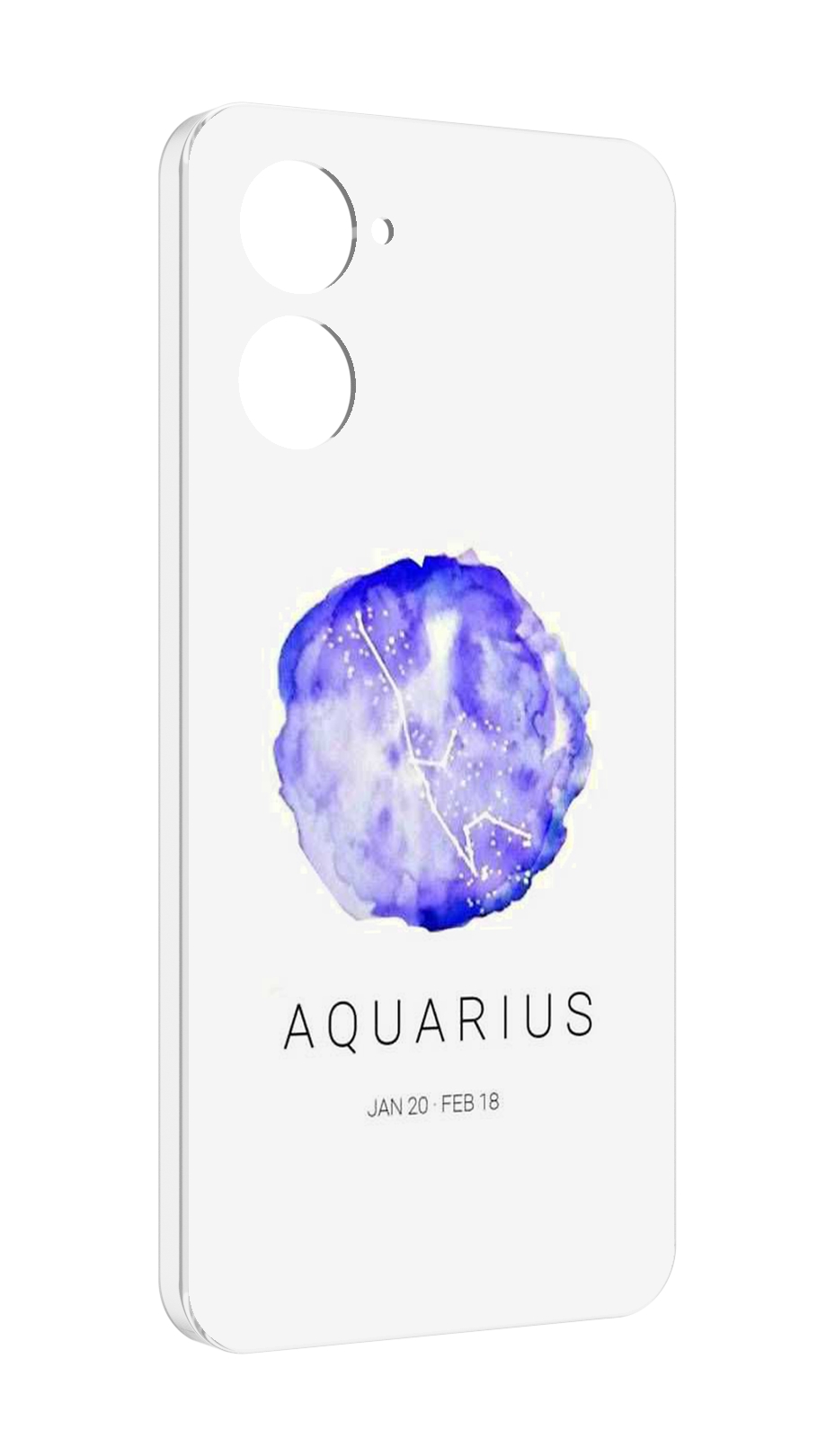 

Чехол MyPads знак зодиака водолей 5 для Realme 10S противоударный, Tocco