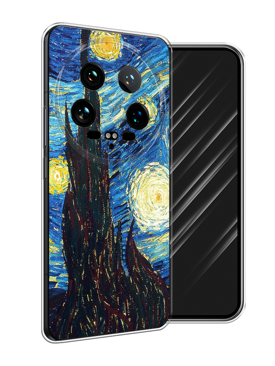 

Чехол Awog на Xiaomi 14 Ultra "Ван Гог Звездная ночь", Желтый, 321850-1