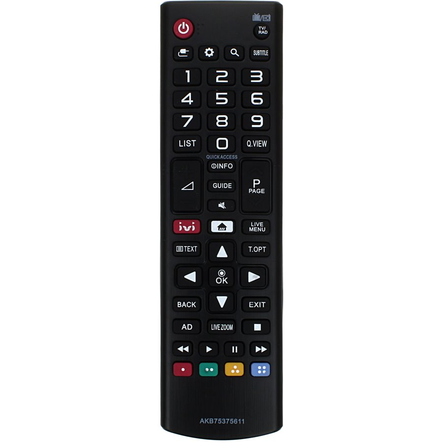 

Пульт ду Huayu AKB75375611 Black, Черный, AKB75375611