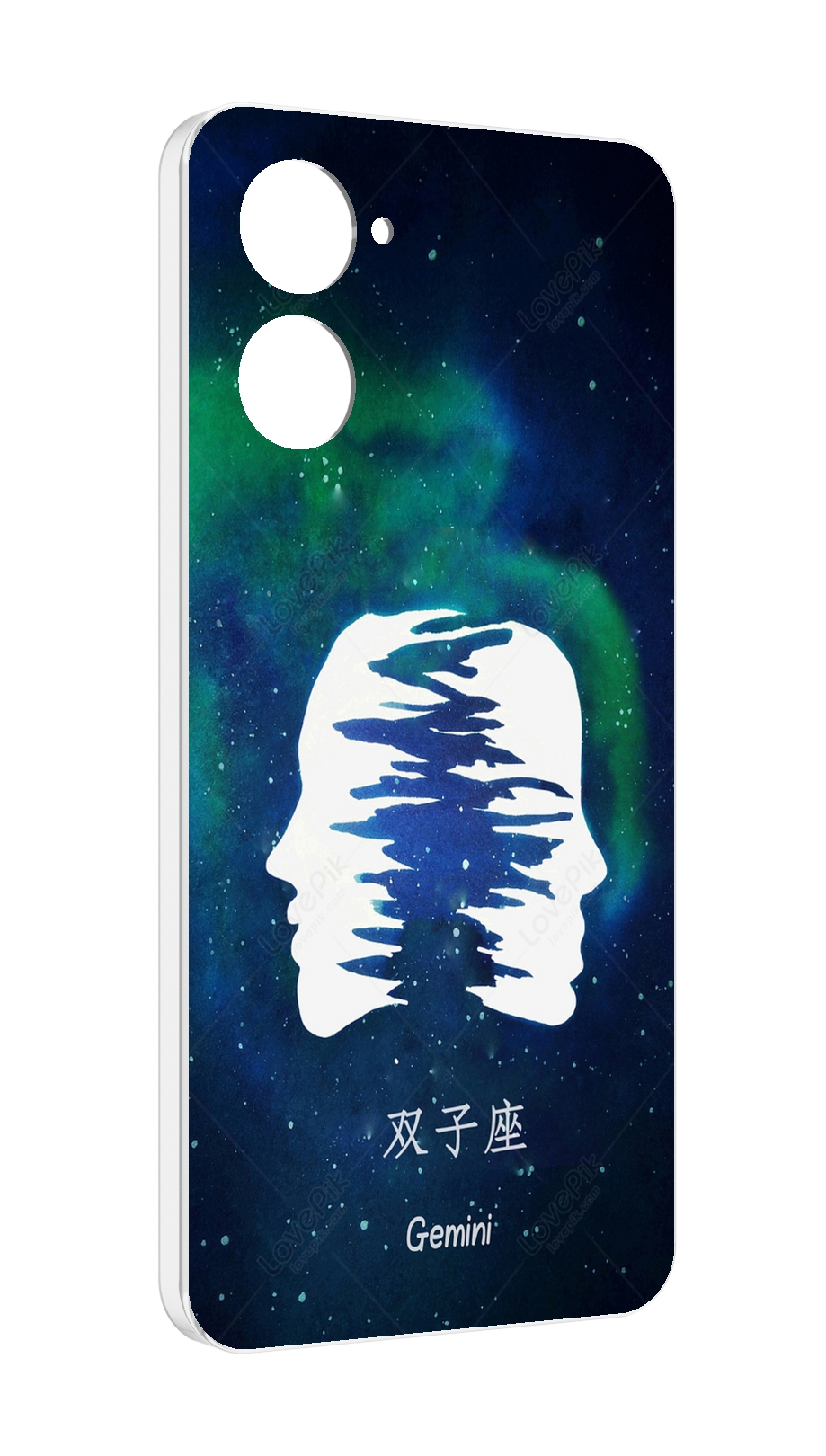 

Чехол MyPads знак зодиака близнецы 6 для Realme 10S противоударный, Tocco